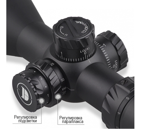 Оптический прицел DISCOVERY HD 3-12X44SFIR FFP FW30 по низким ценам в магазине Пневмач