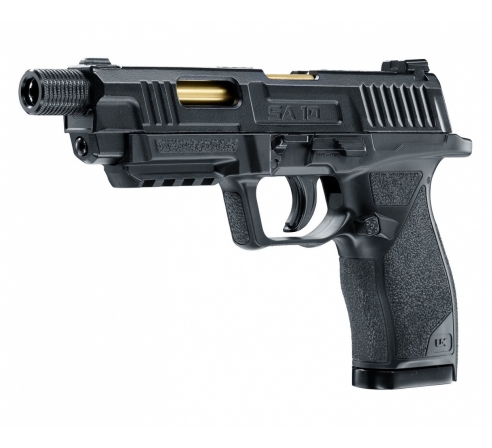 Пневматический пистолет Umarex SA10 (черный, металл, blowback, pellet) 4,5 мм