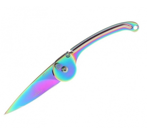 Нож Tekut "Pecker A" серии fashion, лезвие 65 общ.160, нерж. сталь, цвет - спектр
