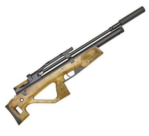 Пневматическая винтовка ЕГЕРЬ HUNTER SP (316L/LW/T) булл-пап, 6,35мм, орех 