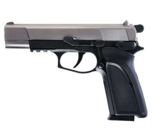 Пневматический пистолет Ekol ES P66 FUME (никель) по низким ценам в магазине Пневмач