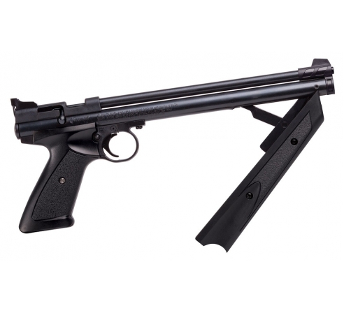 Пневматический пистолет Crosman P1377 (пласт. черн., накачка), кал.4,5 мм