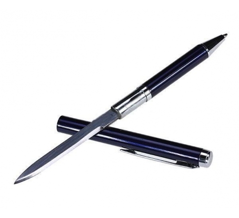 Ручка-нож 003 - Blue в блистере (City Brother)