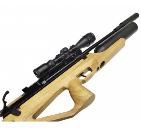 Пневматическая винтовка ЕГЕРЬ SP (316L/LW/B) булл-пап, 6,35мм, орех (ствол полигональный LW 550см)