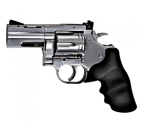 Пневматический револьвер ASG Dan Wesson 715-2,5 silver пулевой (аналог дан вессона 2.5 дюйма)
