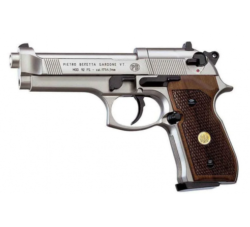 Пневматический пистолет Umarex Beretta 92 FS с деревянными рукоятками (аналог беретты 92)