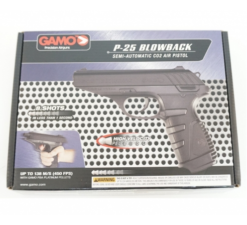 Пневматический пистолет GAMO P-25 Blowback