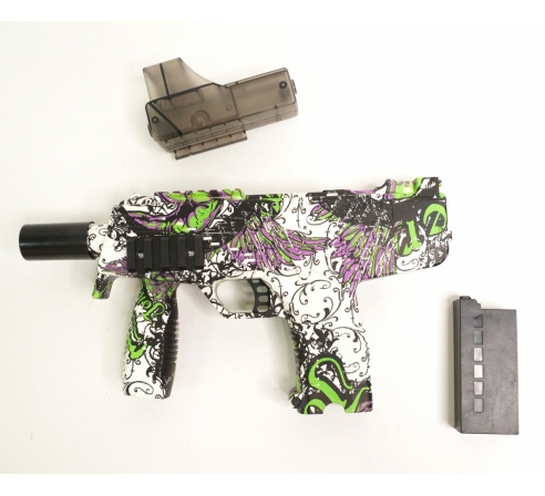 Пистолет бластер Angry Ball Steyr MP9