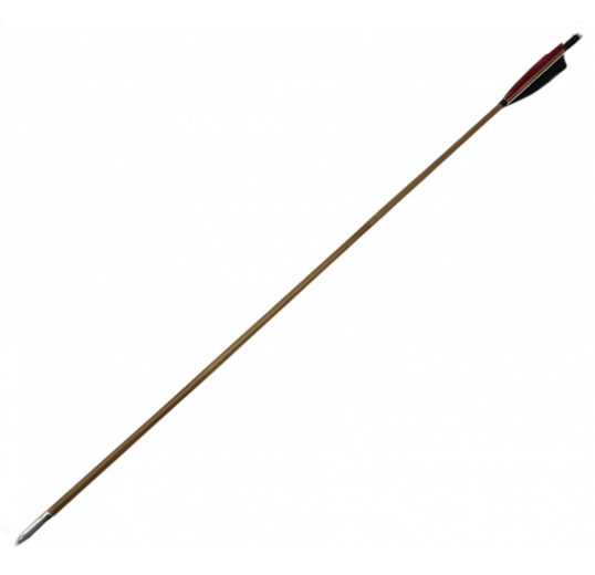 Стрела для лука RUSARM из дерева 30 дюйма, 20 гр.  7.9мм (бамбук) 