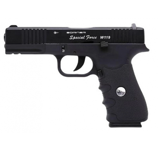 Пневматический пистолет Borner W119 (Glock17) 4,5 мм